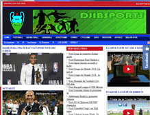 Tablet Screenshot of djibsports.com